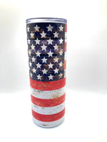 American Flag 20 ounce stainless steel Tumbler