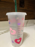 Hearts and Butterflies Venti cup